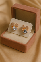 Mini Heart Twinkle Studs | Gold-Plated Brass– KZ8812342