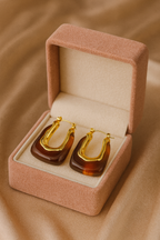 Golden U-Drops | Gold-Plated Stainless Steel– KZ8812335