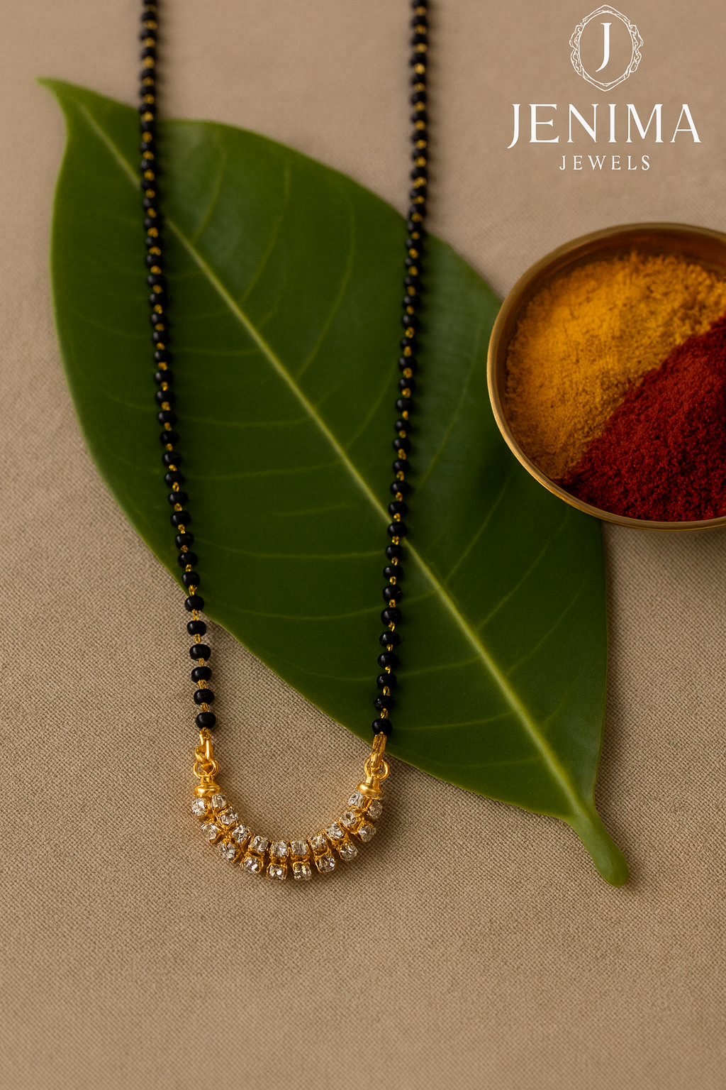 Royal Vows Edition Mangalsutra | Gold-Plated Stainless Steel–RY8812386