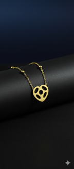 Cut-Out Love Pendant | Gold-Plated Stainless Steel– KZ8812349