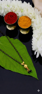 Ananta Saath Mangalsutra | Gold-Plated Stainless Steel–RY8812387