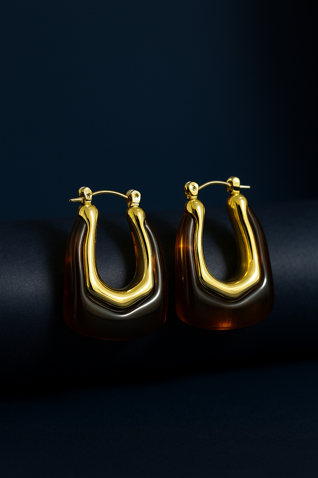 Golden U-Drops | Gold-Plated Stainless Steel– KZ8812335