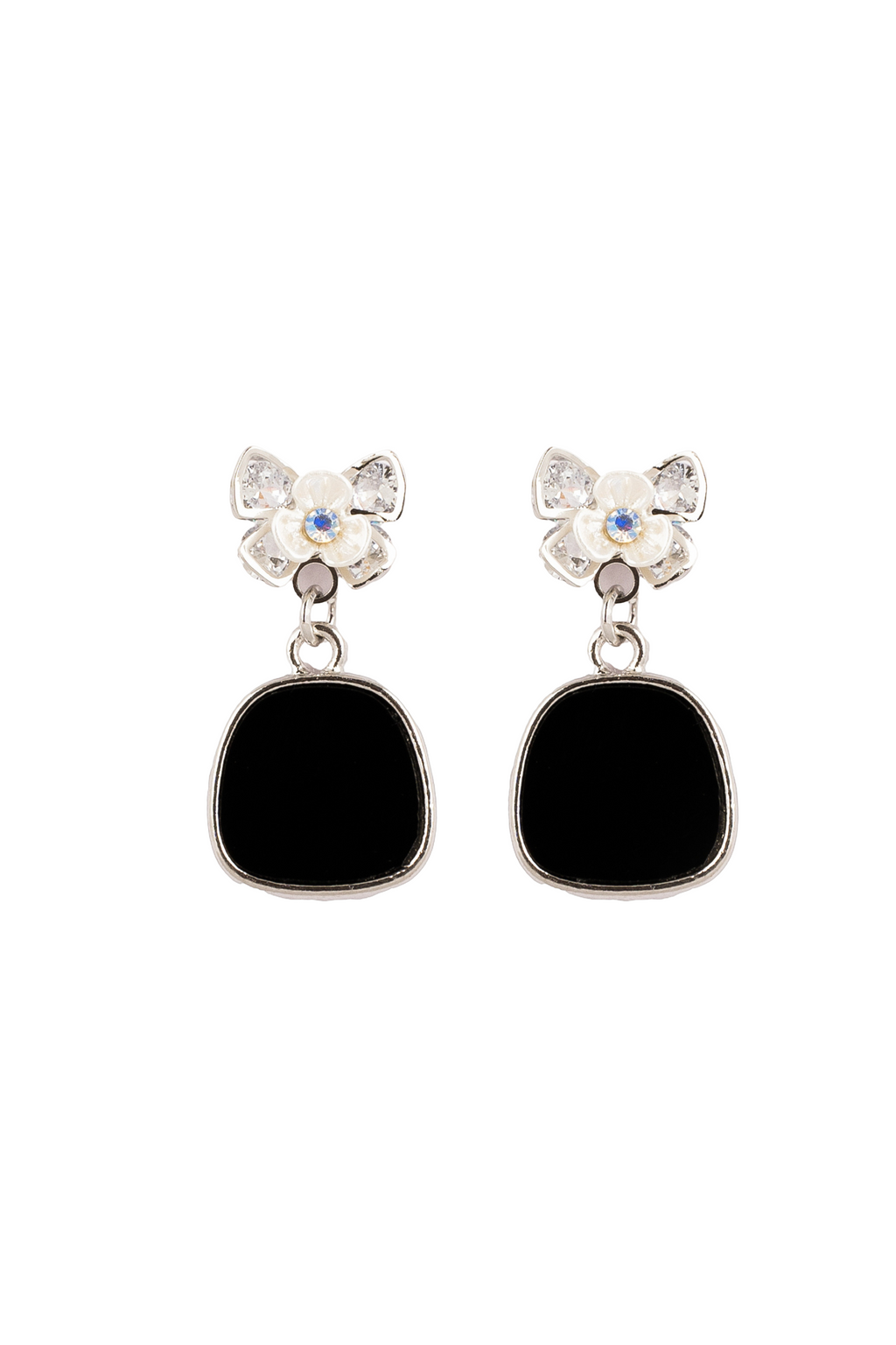 Midnight Bloom Earring-KZ8812317