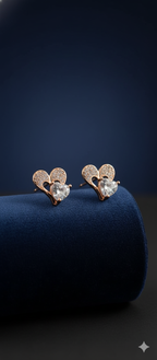Mini Heart Twinkle Studs | Gold-Plated Brass– KZ8812342