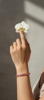 Pink Radiance Luxe Bracelet | Gold-Plated Stainless Steel – KZ8812369