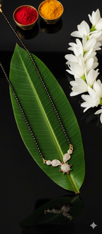 Suhagan Bloom Mangalsutra | Gold-Plated Stainless Steel–RY8812388