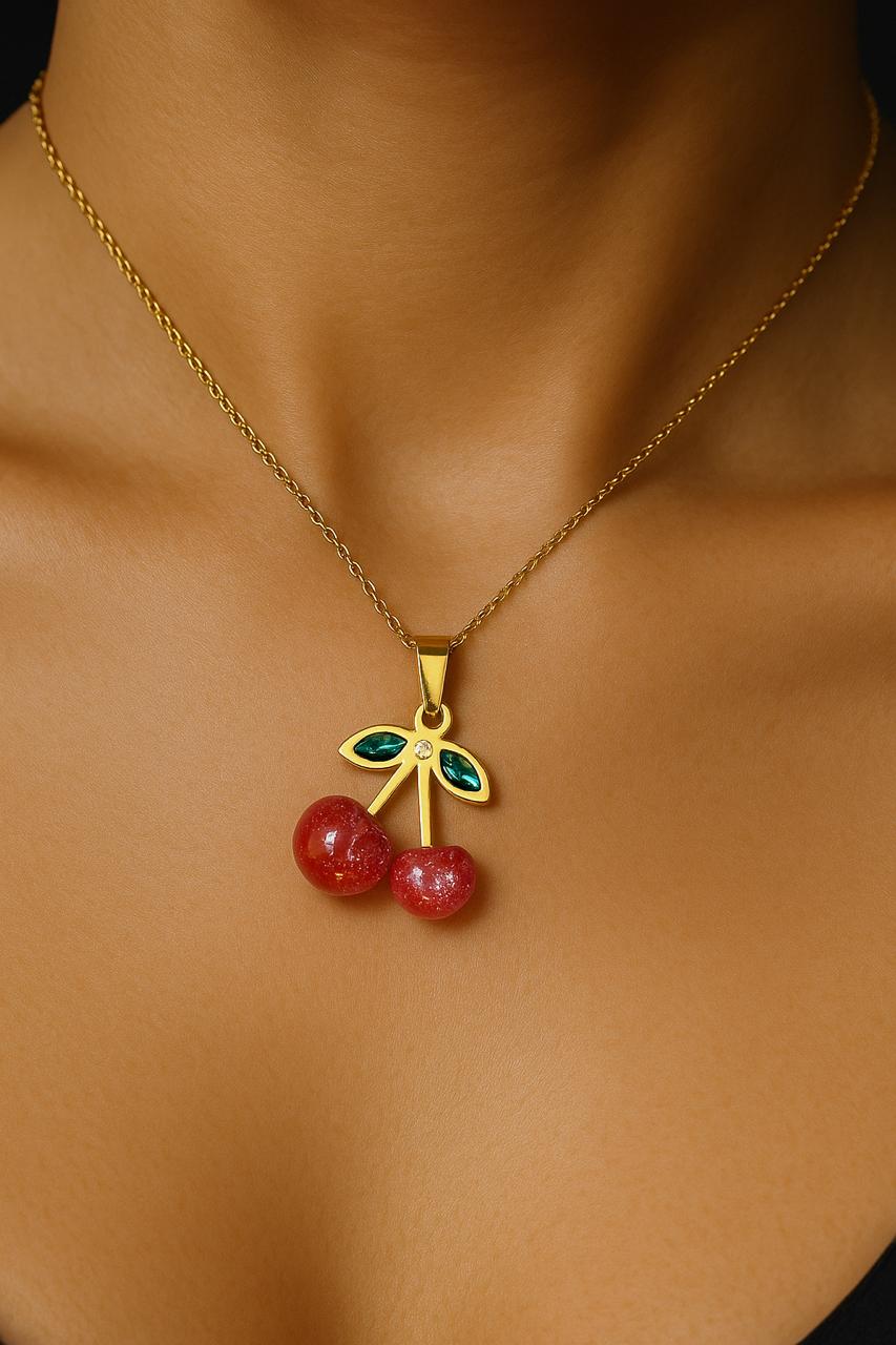 Cherry Bliss Necklace-KZ8812327
