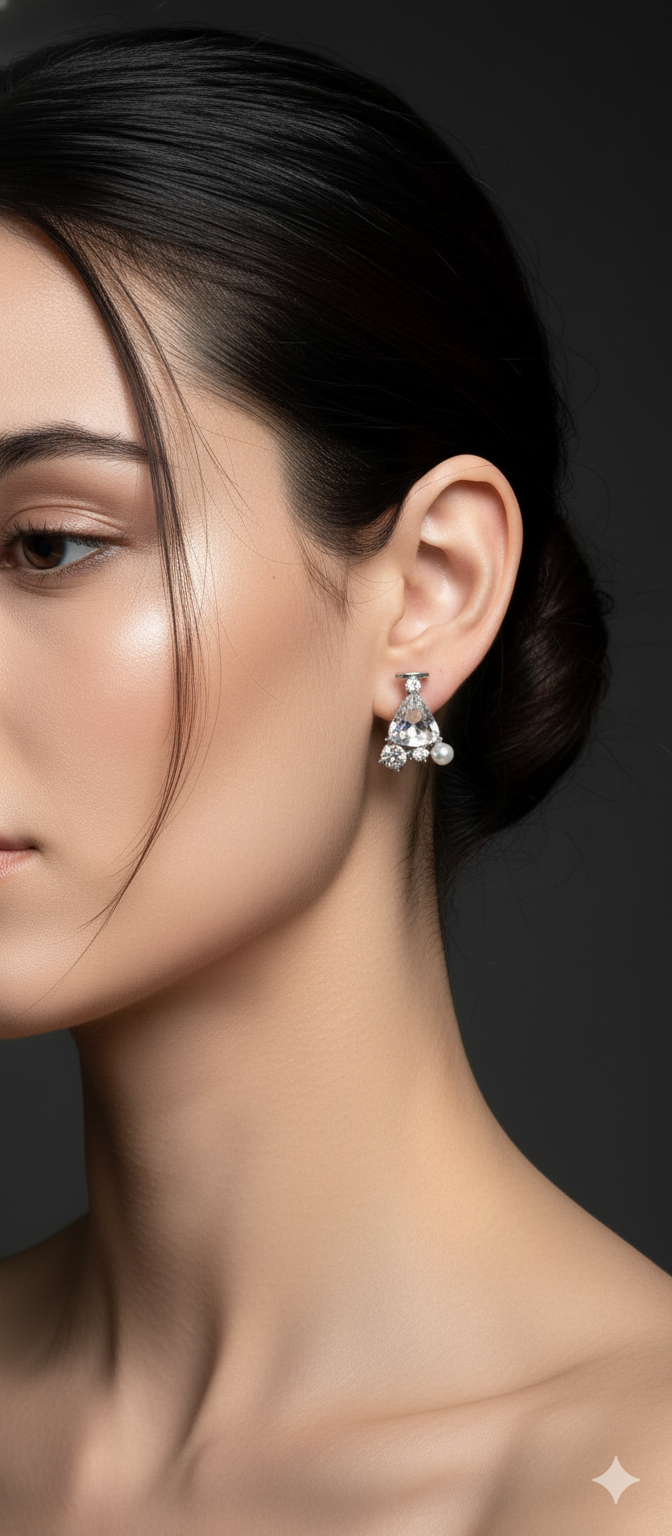 Winter Dream Pearl Earrings | Gold-Plated Stainless Steel– PL8812374