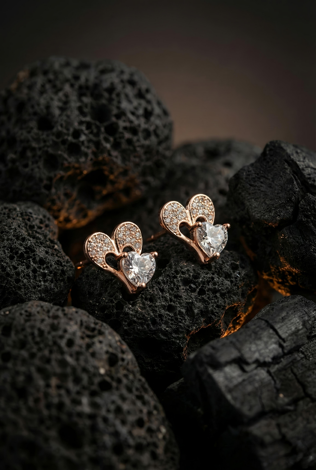 Mini Heart Twinkle Studs | Gold-Plated Brass– KZ8812342