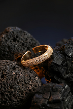 Grace Band Ring | Gold-Plated Brass Adjustable Ring –SCB8812384